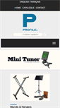 Mobile Screenshot of profile-accessories.com